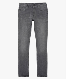 jean homme coupe slim coloris delave gris jeansB955501_4