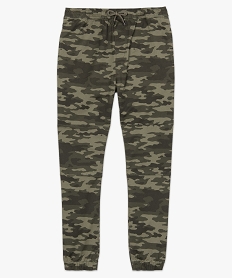 pantalon homme coupe straight esprit cargo imprime camouflage imprimeB956401_4