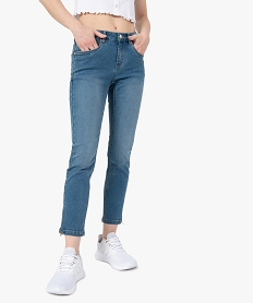 jean femme coupe skinny longueur 78eme grisB981101_1