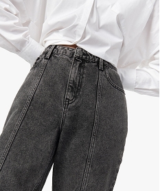 jean femme coupe carotte - lulucastagnette noir pantalons jeans et leggingsB983001_2