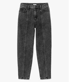 jean femme coupe carotte - lulucastagnette noir pantalons jeans et leggingsB983001_4