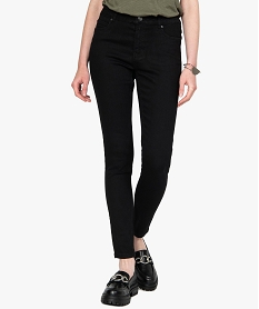 GEMO Jean femme skinny taille normale noir Noir