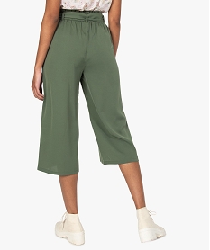pantacourt femme large vertB986301_3