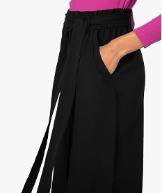 pantacourt femme large noirB986401_2