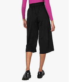 pantacourt femme large noirB986401_3