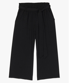 pantacourt femme large noirB986401_4