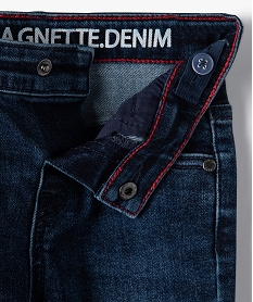 jean bebe garcon avec inscriptions – lulu castagnette bleu jeansC032301_2