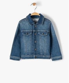 blouson bebe garcon en jean bleu vestesC035001_1