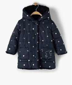 GEMO Parka bébé fille réversible - LuluCastagnette Bleu