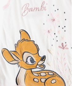 gigoteuse en velours imprime bambi - disney beigeC065401_3