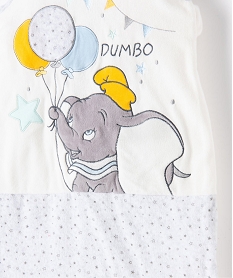 gigoteuse bebe en velours imprime dumbo - disney baby beigeC065501_3