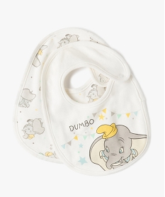 GEMO Bavoir bébé imprimé Dumbo (lot de 2) - Disney Baby Beige