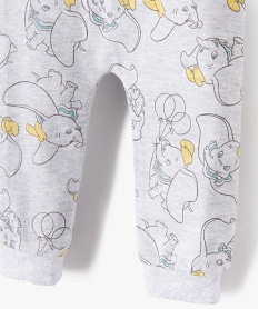 pantalon bebe en jersey imprime dumbo – disney baby grisC067901_2