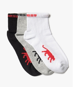 chaussettes garcon pour le sport (lot de 3) - airness noirC076001_1