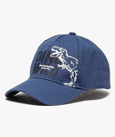 casquette garcon avec motif dinosaure bleu chapeaux casquettes et bonnetsC080301_1