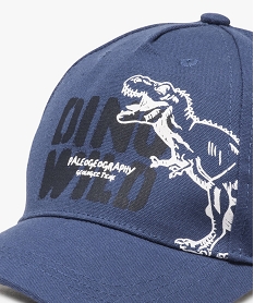 casquette garcon avec motif dinosaure bleuC080301_2