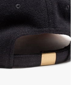 casquette homme bicolore composee de laine bleu chapeaux casquettes et bonnetsC082801_3