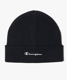 bonnet homme a revers et broderie - champion bleu standardC083101_1