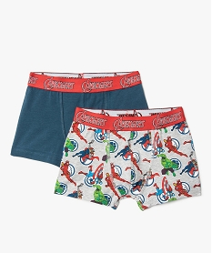 GEMO Boxers garçon imprimés Avengers (lot de 2) - Marvel Multicolore