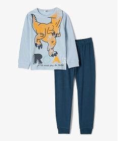 GEMO Pyjama garçon avec motif dinosaure Bleu