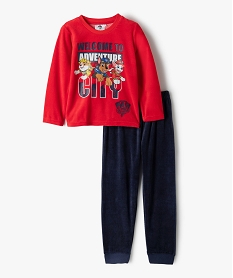 GEMO Pyjama garçon bicolore – Pat Patrouille rouge standard