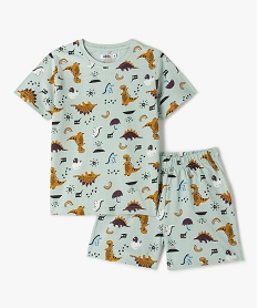 pyjashort garcon avec motifs dinosaures imprimeC092601_1