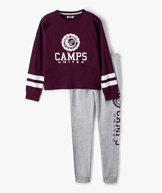 GEMO Pyjama garçon mix&match - Camps United Violet