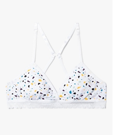 GEMO Soutien-gorge triangle spécial dos nageur fille Imprimé
