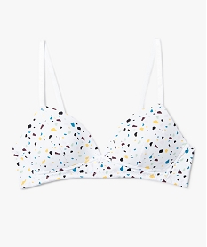 GEMO Soutien-gorge avec bonnets paddés et bretelles multipositions fille Imprimé
