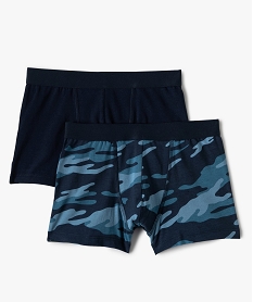 GEMO Boxer à motif camouflage garçon (lot de 2) Rouge