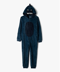 GEMO Combinaison pyjama garçon avec motif dragon Bleu