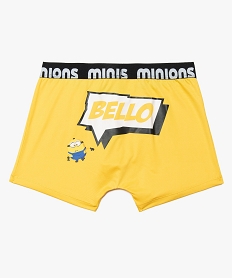 GEMO Boxer homme en microfibre douce - Les Minions 2 Jaune