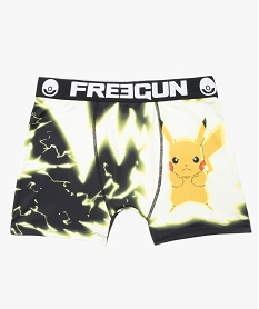 GEMO Boxer homme microfibre imprimé Pikachu Pokemon - Freegun Multicolore