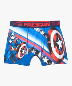 GEMO Boxer homme imprimé Marvel Captain America - Freegun Multicolore