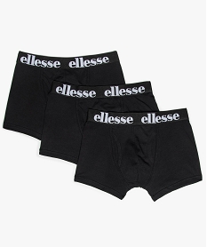 GEMO Boxers homme (lot de 3) - Ellesse Noir