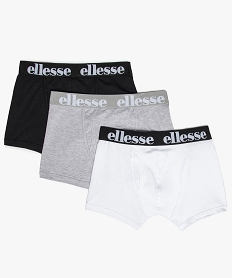 GEMO Boxers homme (lot de 3) - Ellesse Gris