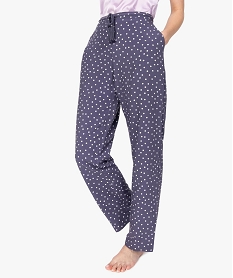 pantalon de pyjama femme imprime imprimeC106201_1