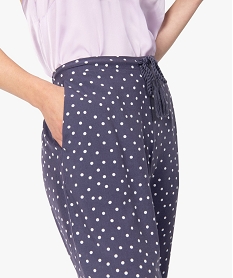 pantalon de pyjama femme imprime imprimeC106201_2