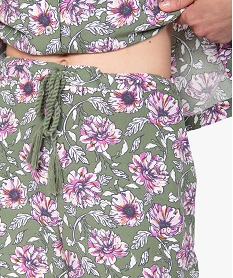 pantalon de pyjama femme imprime imprimeC106301_2
