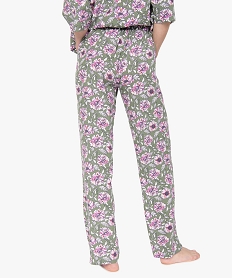pantalon de pyjama femme imprime imprimeC106301_3