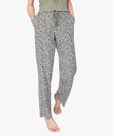 pantalon de pyjama femme imprime imprimeC106401_1