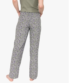 pantalon de pyjama femme imprime imprimeC106401_3