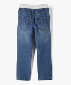 jean coupe regular avec ceinture en bord-cote garcon gris jeansC122401_4