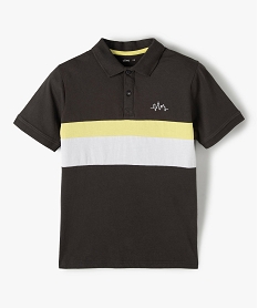 LING.BAS NOIR POLO GRIS CHARBON