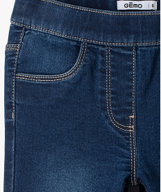 jegging fille legerement delave bleu jeansC154401_2