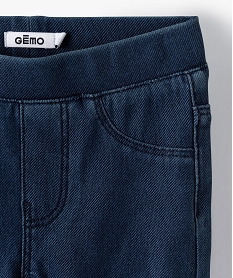 jegging fille en maille tres extensible gris jeansC155201_2