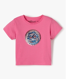 SWEAT VIOLET TEE-SHIRT ROSE