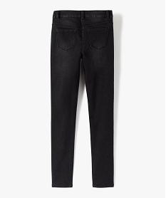 jean fille coupe slim ultra stretch noirC178301_4