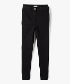 GEMO Pantalon fille coupe Ultra Skinny taille haute noir standard