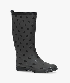 GEMO Bottes de pluie fantaisie Noir